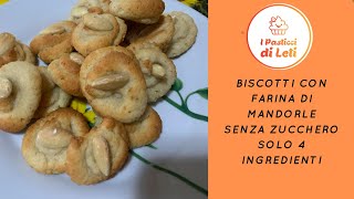 Biscotti con farina di mandorle [upl. by Padriac]