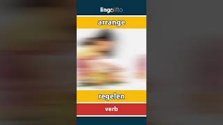 🇬🇧🇳🇱 arrange  regelen  vocabulary builder  learn English  laten we Engels leren [upl. by Sonafets]