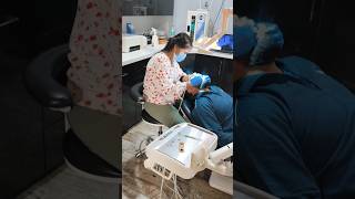 Dental Cleaning and Hand Scaling dentist scalingwhitening tooth teeth [upl. by Noletta]