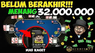 BIKIN GEGER Main BandarQ Online Menang 32Juta  MAS KAGET [upl. by Pederson]