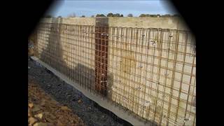 construction dune stabulation sur fosse caillebotis plus robot delaval [upl. by Steffy]