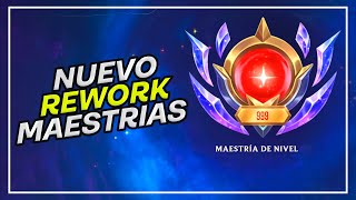 Guia FÁCIL del NUEVO SISTEMA de MAESTRIAS  League of Legends [upl. by Addie]