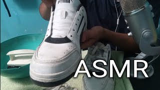 LIMPIANDO MIS TENIS ASMR [upl. by Anauj181]