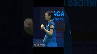 Amazing Defense Tomoka Miyazaki vs Lin HsiangTi macauopen2024 badminton bwfworldtour semifinal [upl. by Goldshlag]