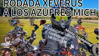 ruta De Guadalajara a los azufres Michoacan en XEVERUS 300RR y camping con el grupo XEVERUS [upl. by Leandre]