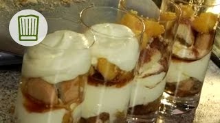 Weihnachtliches Tiramisu mit Bratapfel chefkoch [upl. by Atrebla]