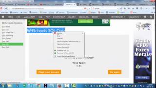 W3Schools SQL Quiz Walkthrough [upl. by Jae]