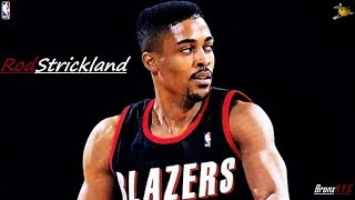 Rod Strickland Most Underrated Point Guard in NBA History NBA Legends [upl. by Hakeem]