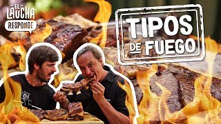 Tipos de Fuego para hacer un Asado  El Laucha Responde [upl. by Ury]