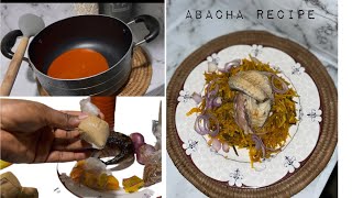 How To Make Abacha  Easy Abacha Recipe [upl. by Angelika396]