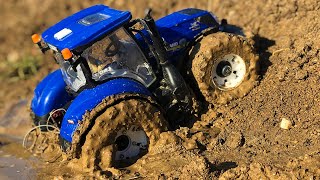 TOP DIY Tractors video for kids RC Trucks and RC Tractors at work [upl. by Ayotahs]