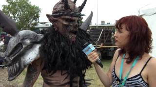 Gwar Oderus Urungus Interview Soundwave TV 2014 [upl. by Tadashi247]