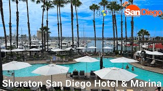 Join a Tour of Sheraton San Diego Hotel amp Marina [upl. by Ponce]