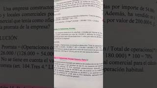 Cuestión 14 Cálculo de la prorrata IVA [upl. by Socin]