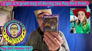 So much gold in such a little bag The Bearing Sea Pay dirt review with 4 grams Guaranteed [upl. by Hak]