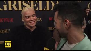 Karol G  ENTREVISTA en la premiere de la serie de Netflix “Griselda” [upl. by Fionnula21]