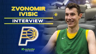 Indiana Pacers PreDraft Workouts Zvonomir Ivisic OneonOne Interview June 12 2023 [upl. by Bazluke]