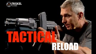 Bulgarian BSR AK 74 AK Basics of the Tactical Reload  magazine change [upl. by Panchito]