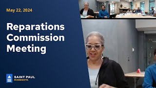 Reparations Commission Meeting  May 22 2024 [upl. by Ronalda]