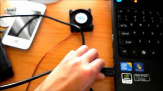 4 Pin Molex to USB Fan Mod 5 Volts [upl. by Arlan]