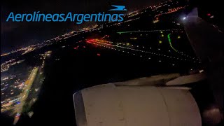 Aerolineas A330 Evening Takeoff from Rome Fiumicino FCO [upl. by Alekat]