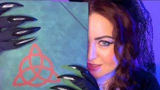 🐈‍⬛ A WITCH Shows You THE BOOK OF SHADOWS Halloween ASMR [upl. by Bal]