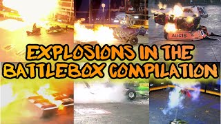 BattleBots  Explosions in the Battlebox Compilation [upl. by Nawak855]