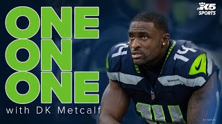 One on One with DK Metcalf [upl. by Suollecram]