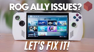 ROG Ally Issues After Update Heres the FIX [upl. by Ahsilrac744]