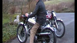 Rigid 1949 A10 A7 BSA ISDT Bill Nicholson Replica [upl. by Annaoy982]