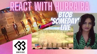 BTOB  Someday Live  Reaction Video [upl. by Butler]