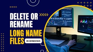 How to rename long file names in Windows [upl. by Eimme]