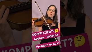 Detache legato  Bogentechnik beim Geige spielen violin violinist violinlesson geige shorts [upl. by Asilaj68]