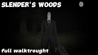 Slenders woods  full walktrought [upl. by Dijam884]