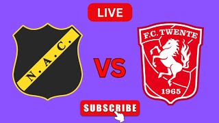 FC Twente Enschede versus NAC Breda livescores [upl. by Eimile943]