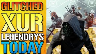 Destiny 2 GLITCHED XUR Is Back On Nessus Legendary Weapons amp Armor TODAY January 2nd 2024 [upl. by Neltiak]