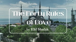 The Forty Rules of Love by Elif Shafak  Short Book Review  The Story of Shams amp Rumi [upl. by Anihtyc]