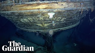 Endurance Shackletons ship found 106 years after sinking in Antarctic [upl. by Selegna379]