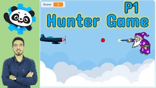 make a Hunter Game By mBlock for Beginners and Kids  English  Part 1 [upl. by Itsirk]