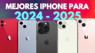 Los Mejores iPhones Para Comprar en 2024 y 2025 🔥 [upl. by Tami]