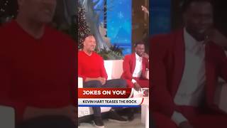 Kevin Hart Teases The Rock Dwayne Johnson [upl. by Neiman]