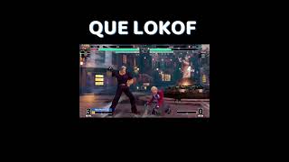 Lokof kof xv kof xv gaming fightinggames retas online [upl. by Adnolahs]