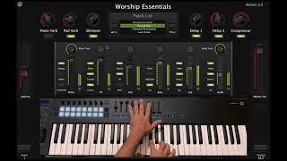 Worship Essentials 2 MAINSTAGE com NOVATION LAUNCHKEY MK3 61 teste [upl. by Eile479]