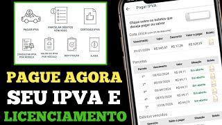 COMO CONSULTAR VALOR DO LICENCIAMENTO DO VEÍCULO 2024 COMO CONSULTAR VALOR DO IPVA PELO DETRAN 2024 [upl. by Pieter]