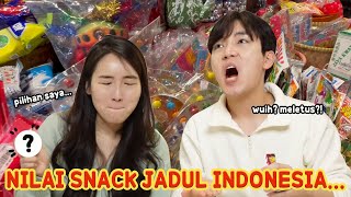 REAKSI KAGET KAKAK ADIK KOREA DENGAN SNACK JADUL INDONESIA [upl. by Synned]