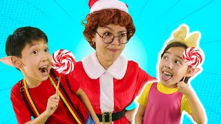 Johny Johny Yes Papa with Elves  Last Christmas Compilation  Hokie Pokie Kids Videos [upl. by Seif]