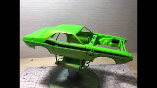 Revell 124 1970 Dodge Challenger TA by MEOX [upl. by Lirbaj609]