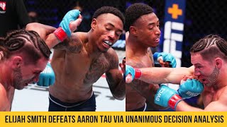 Explosive DWCS 72 Fight Elijah Smith vs Aaron Tau [upl. by Moise519]