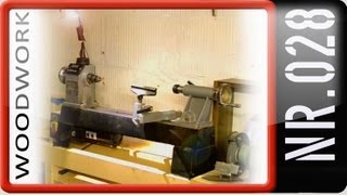 Maschinenbett neu lackieren Drechselbank Wood lathe [upl. by Adrea]