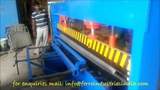 Sheet Bending machine from Ferro Industries New Delhi [upl. by Esadnac]